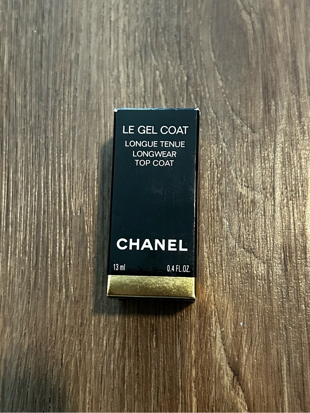 CHANEL LE GEL COAT LONGWEAR Nail TOP COAT 13 ML 0.4 Fl Oz